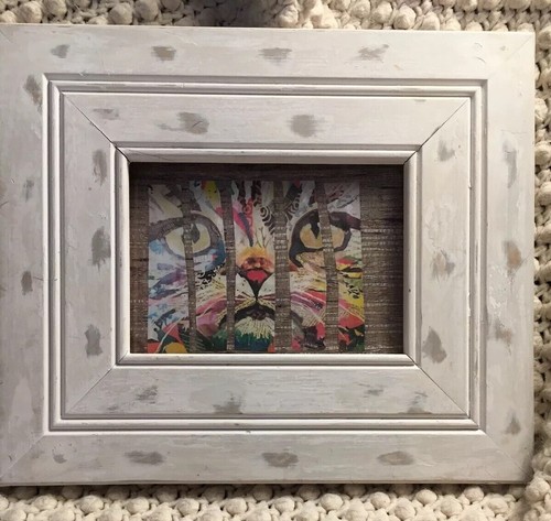 Cat & Dog 2 Pc. Set Framed  Collage Art