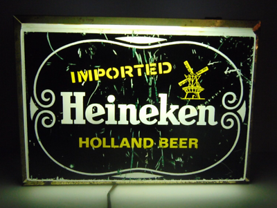 Light up beer sale signs