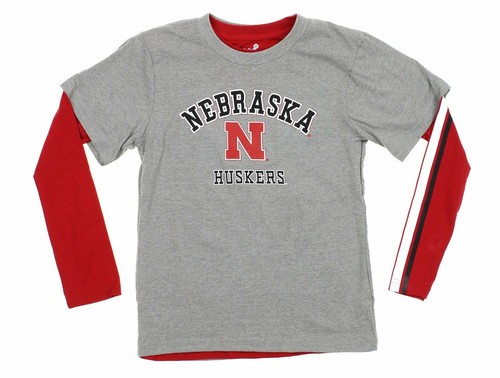 Комплект классических футболок Fade 2 NCAA Youth Nebraska Cornhuskers
