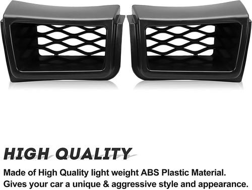 For 03-07 Chevrolet Silverado SS-Style Bumper Caliper Air Duct Set Grille Cover
