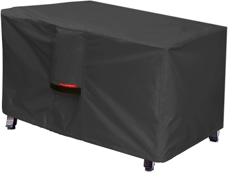 Patio Fire Pit Cover Waterproof600D Outdoor Fire Table Cover  48 X 28 Inch Black