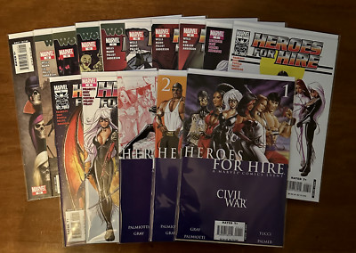 Marvel Comics: Heroes for Hire Vol. 2 (2006) #1-15 Complete Set
