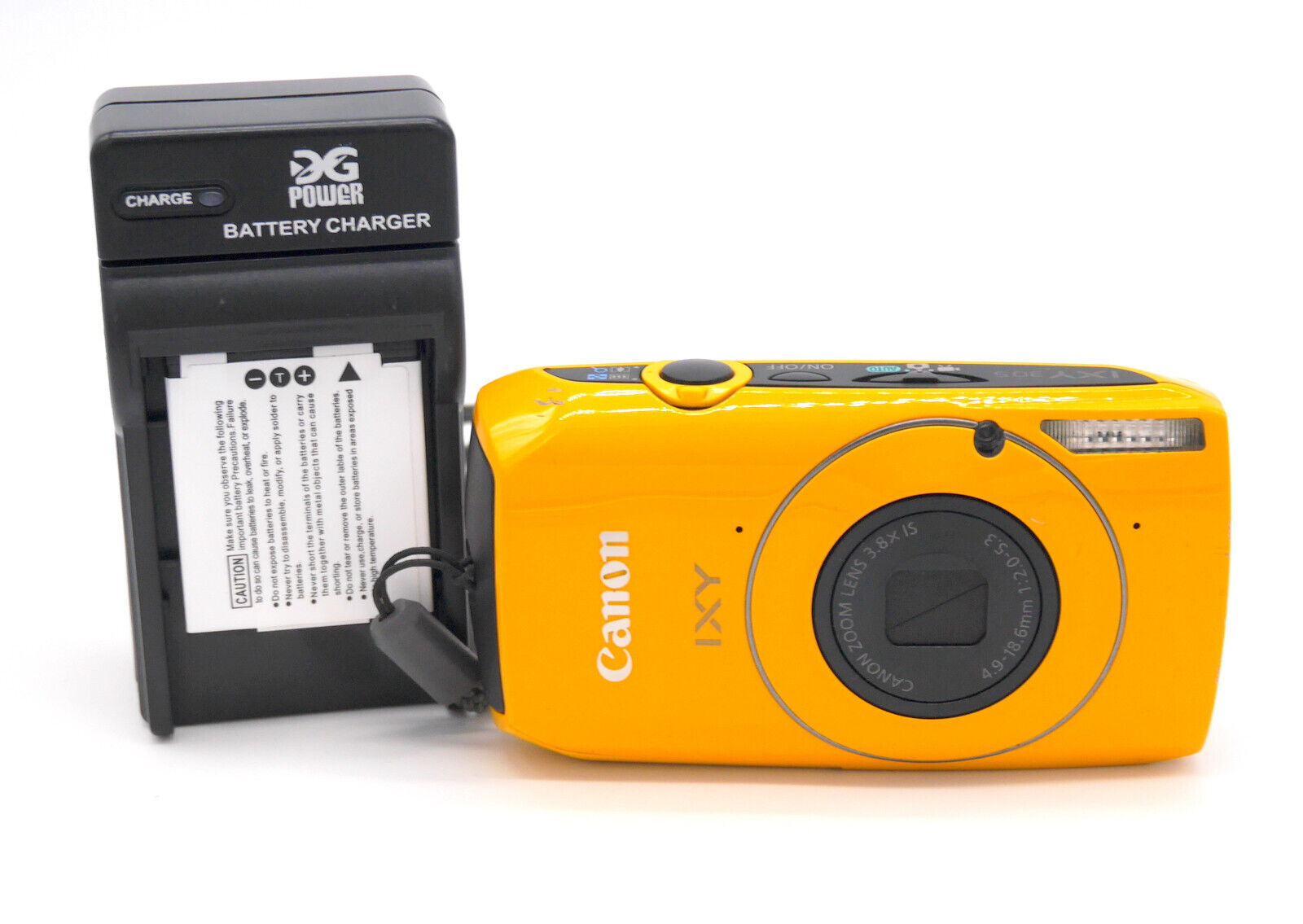Ultra Rare Canon IXY 30S YELLOW 10.0 MP Digital Camera Ultra Rare Canon IXY 30S YELLOW 10.0 MP Digital Camera