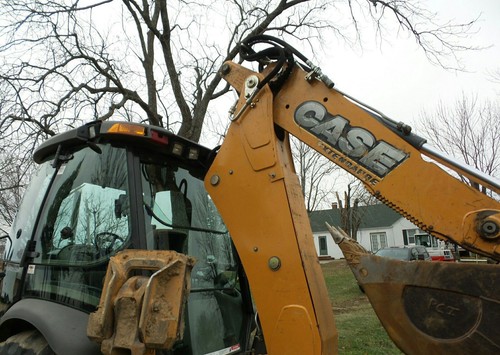 Case BACKHOE LOADER 4WD CAB Extendahoe AUX HYDRAULICS