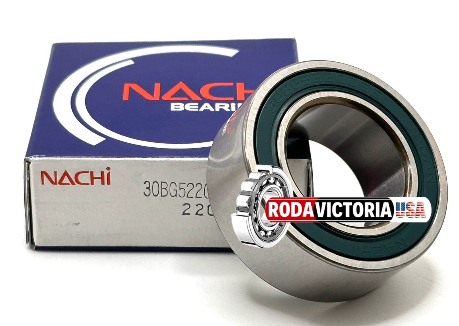 Nachi JAPAN 30BG5220-2DSE Compressor Pulley Bearing 30x52x20
