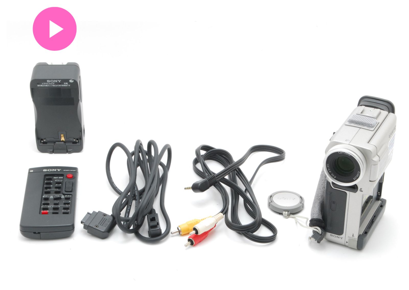READ! TESTED [NEAR MINT] Sony Handycam DCR-PC10 Mini DV