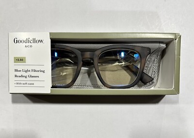Men's Tortoise Print Square Blue Light Filtering Reading Glasses - Brown 2.5