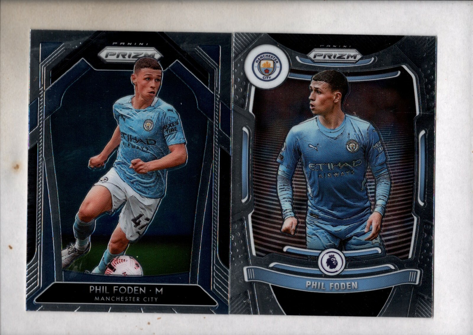 20-21シーズン　フォーデン Phil Foden 2020-21 + 2021-22 Panini Prizm Premier League