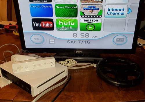 Nintendo Wii - White Console (Read Desc.) 650045596046| eBay