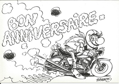 Batem Carte Anniversaire Humour Moto 4 Ebay