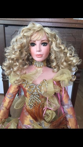 BY Rustie Stunning Large 30” Doll Masquerade Queen Rare HTF Beauty Estate !!