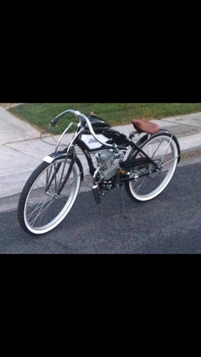 Motorized Bicycle Kit – DIY and Save – One Of A Kind! 1937 Cafe' Racer Tracker