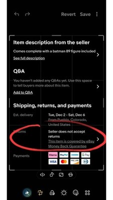 Item photo(s) from verified buyer