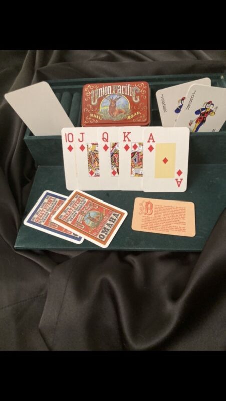 UNION PACIFIC RAILROAD Classic Playing Cards 2 Deck Set