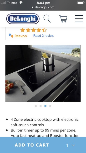 Induction Cooktop Cooktops Rangehoods Gumtree Australia
