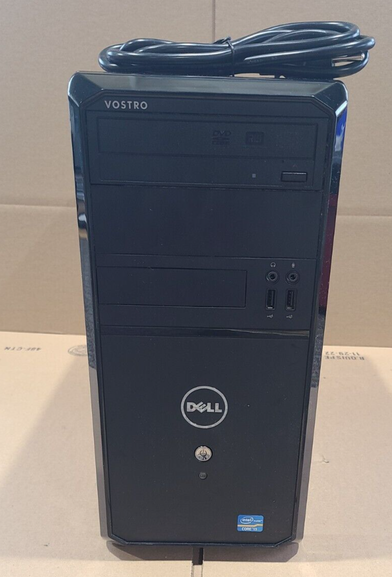 Dell Vostro 270 Tower i3-3220 3.3Ghz 8GB 128GB SSD DVDRW Win Dell Vostro 270 Tower i3-3220 3.3Ghz 8GB 128GB SSD DVDRW Win