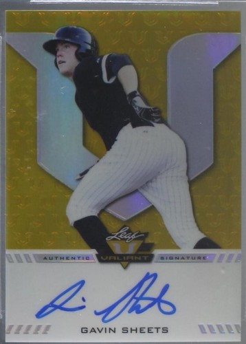 2017 Leaf Valiant Draft - Gavin Sheets #BA-GS1