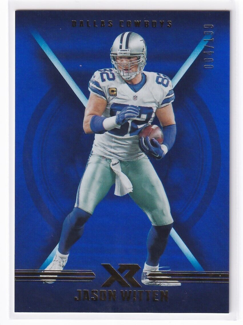 2017 Panini Xr Jason Witten /199 Blue Insert #30 Dallas