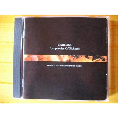 Carcass ''Symphonies Of Sickness'' CD - NEW!