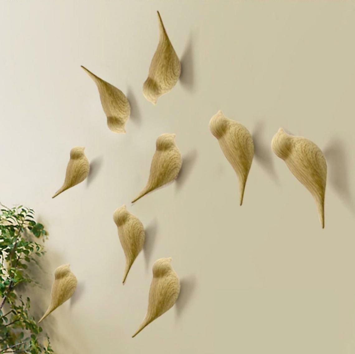 Modern Ideas Wall Hooks Bird Decorative Hooks Coat Hangers Rack Hooks 