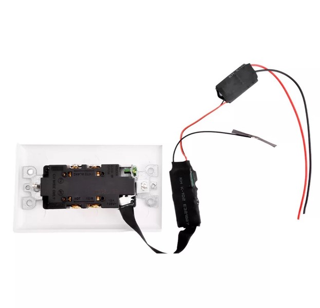 Nanny Camera Wall AC Outlet Home Security Hidden Camera Audio Video Recorder - Image 6