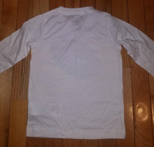 Nike The Nike Tee White Long Sleeve Football Shirt Size 4T Boy's NWT