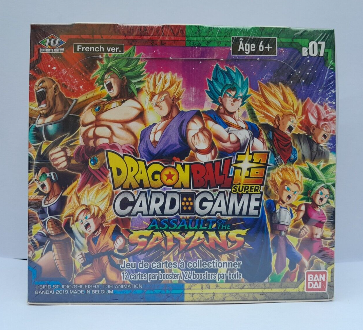 ドラゴンボールZ THE SUPER SAIYANSカード FRENCH DRAGONBALL SUPER CARD GAME B07 ASSAULT OF THE SAIYANS
