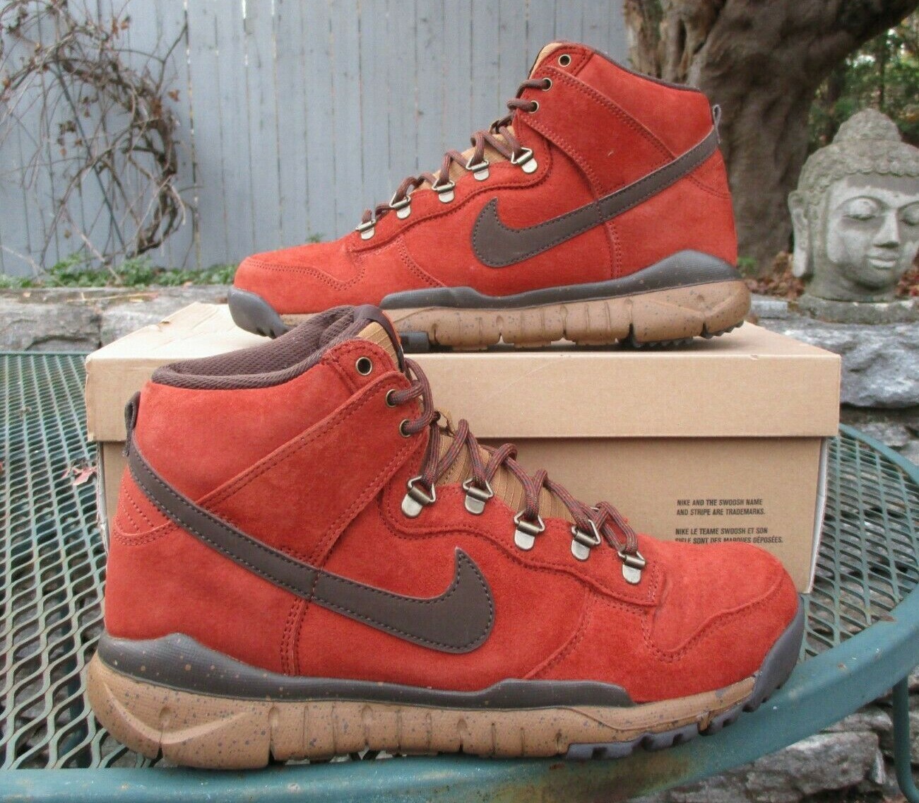 NIKE SB Dunk High OMS x Poler Sneakers Boots, Men's Sz 10 NIKE SB Dunk High OMS x Poler Sneakers Boots, Men's Sz 10