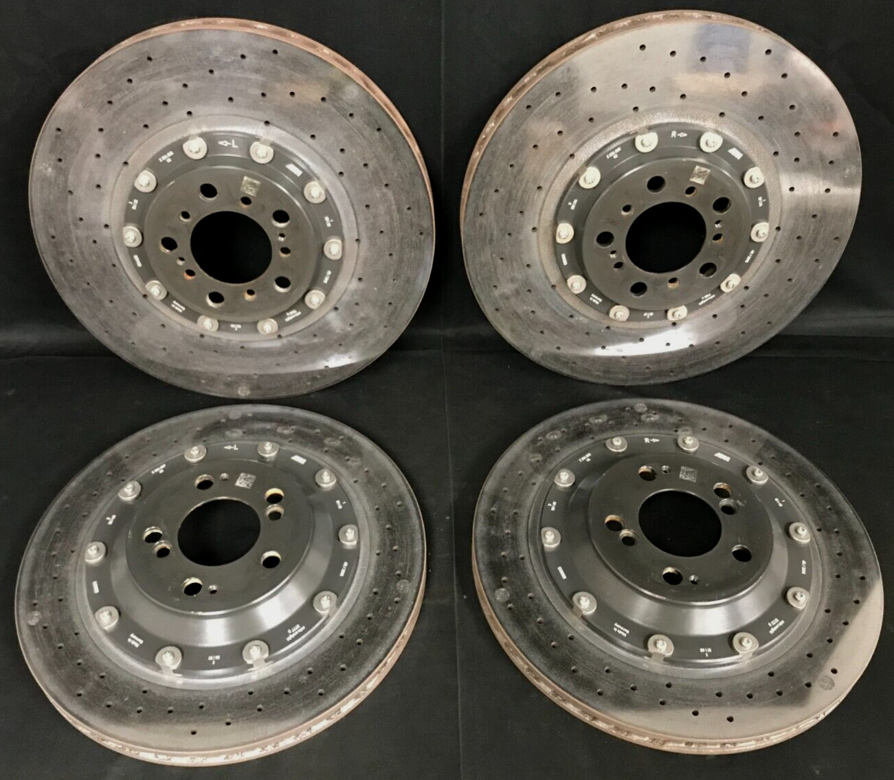 Genuine OEM BMW F80 F82 M3 M4 Carbon Ceramic Brake Rotor Set Front & Rear