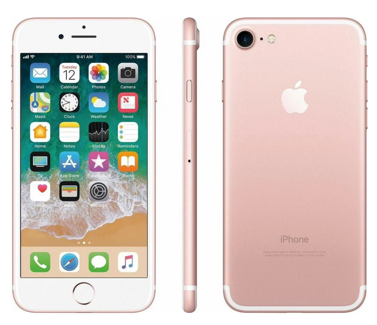 iPhone - MD (iPhone7) Apple A1778 iPhone 7, 32 GB - Gold (Unlocked) [MN912VC/A