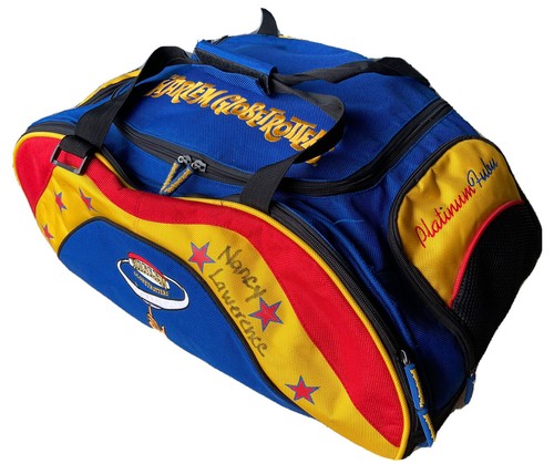 F.U.B.U Harlem Globetrotters Platinum FUBU Luggage Bag Nancy