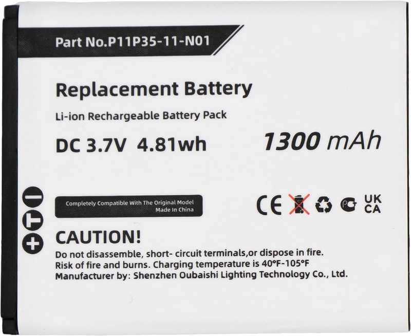 Replacement Battery for Texas Instruments TI-84 CE TI-84 Plus CE, fits Part No 3