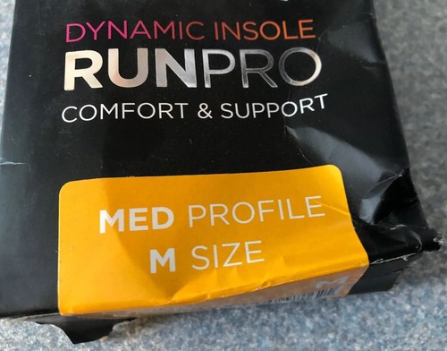 -WONKY BOX- Currex 20123-18 RUNPRO Insoles (Medium Profile / Size Medium)