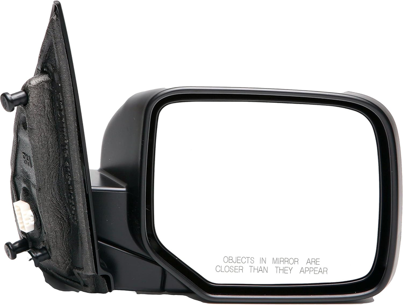 955-1719 Passenger Side Power Door Mirror Folding for Select Honda Models Black