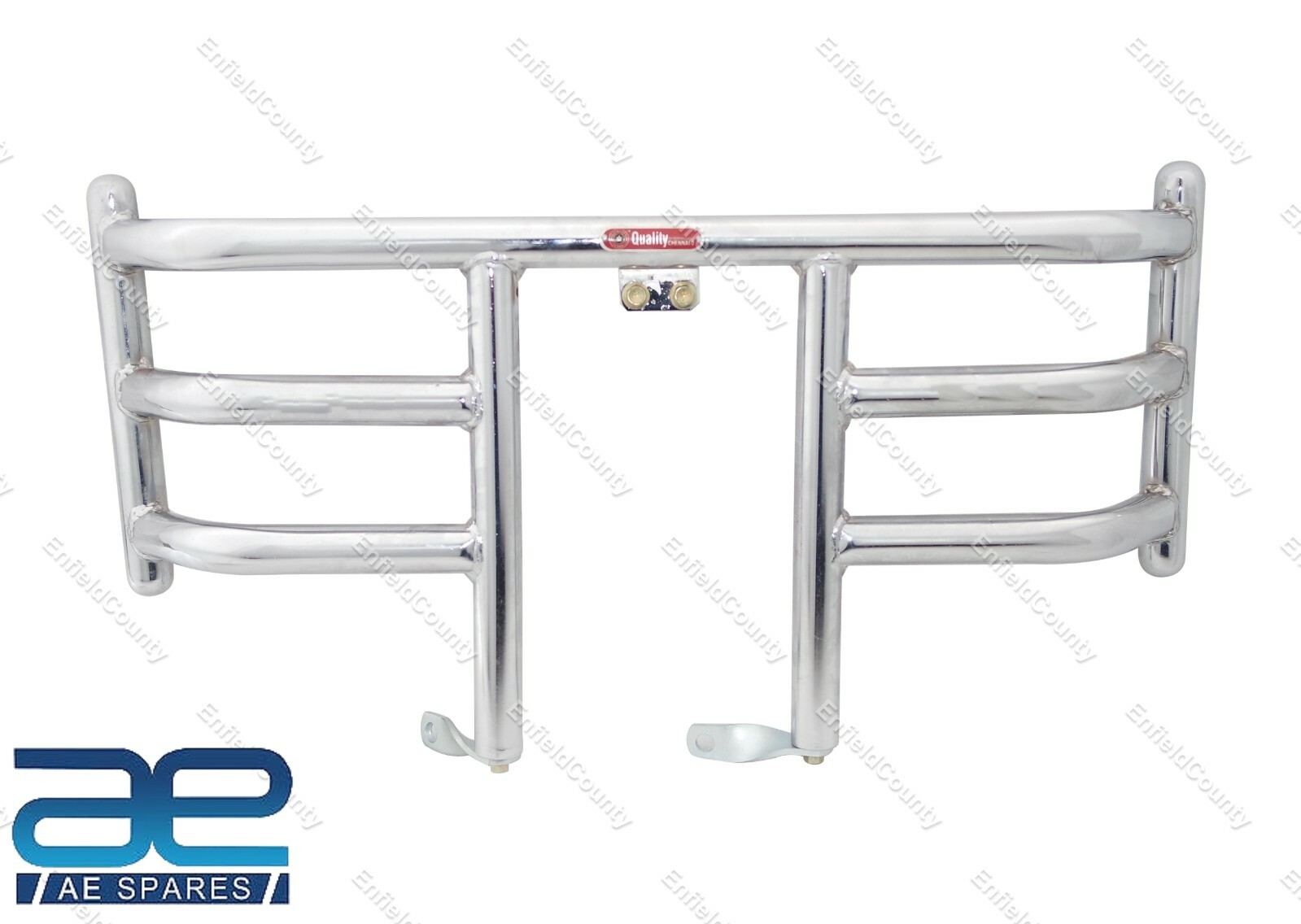 For Royal Enfield Meteor 350 Heavy Duty Air Fly Engine Guard Steel Chrome