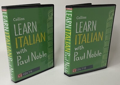 Learn Italian with Paul Noble 12-CD Set - Gently Used