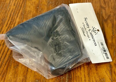 New Scotty Cameron CUSTOM SHOP Junk Yard Dog GOLO Triple Black Mid Mallet Cover