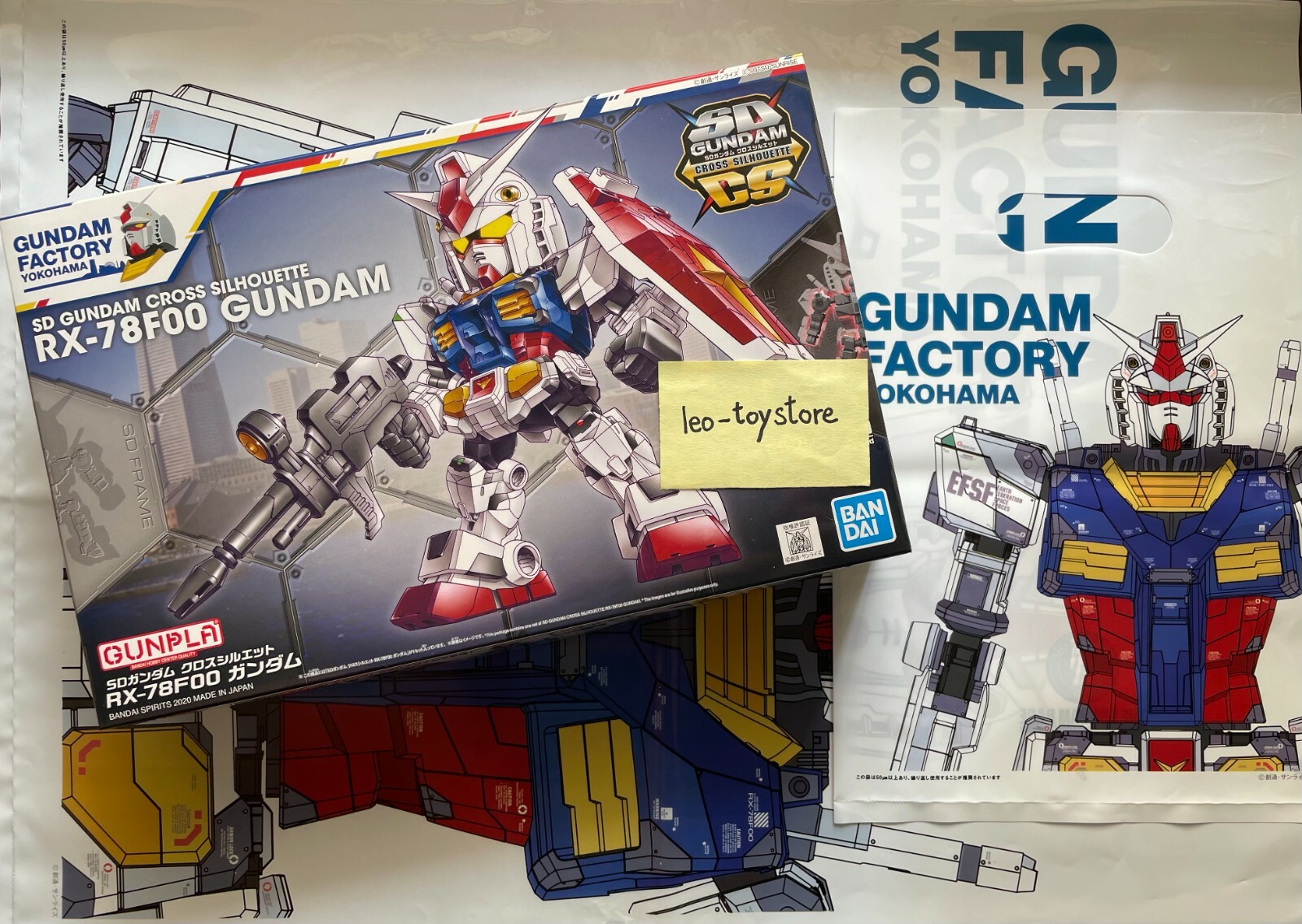 BANDAI Gundam Factory Yokohama SD GUNDAM RX-78F00 Limited BANDAI Gundam Factory Yokohama SD GUNDAM RX-78F00 Limited