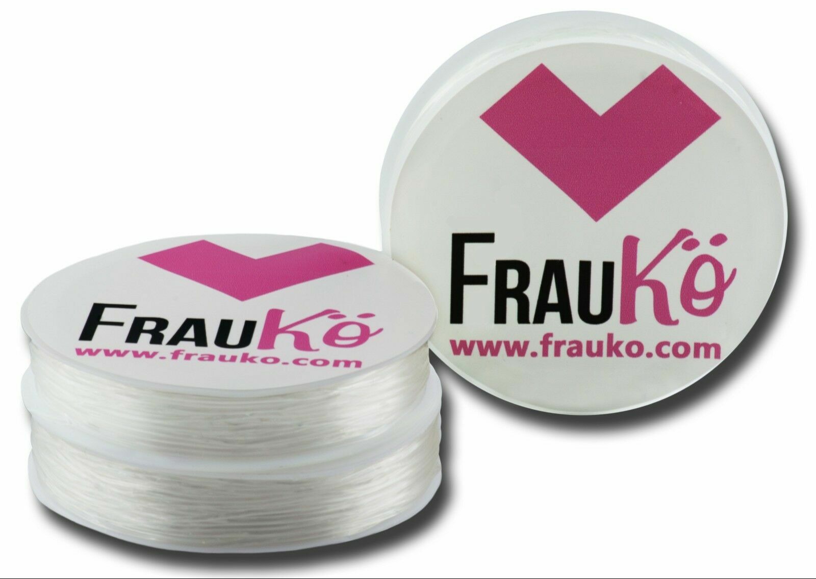 Bastelschnur Kristallfaden elastisch Seil Cord - transparent (0,4-0,8mm # 5-10m)