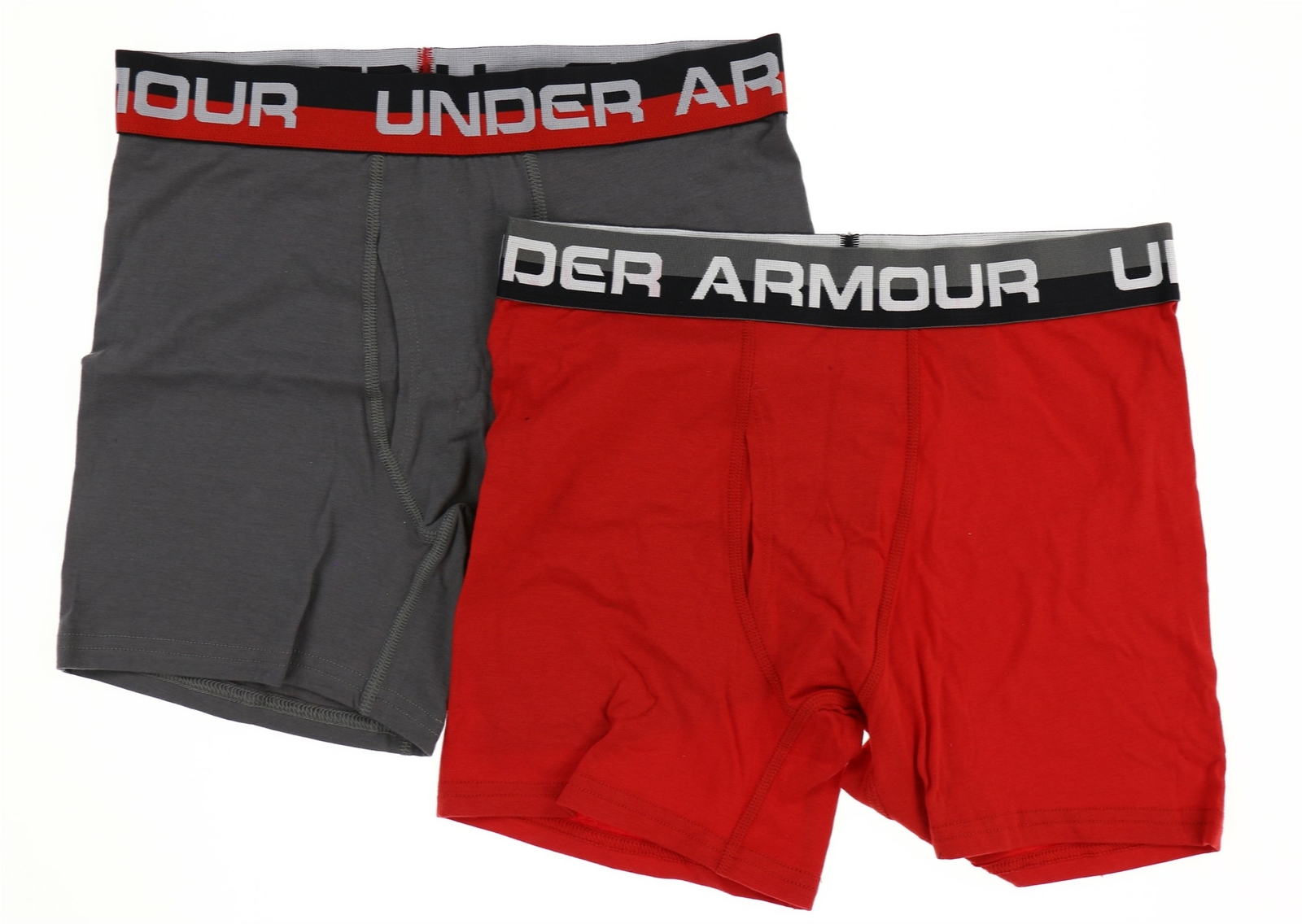 Under Armour 240617 Boys Kids 2-Pack Boxer Brief Underwear