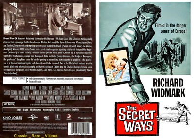 The Secret Ways ~ DVD ~ Richard Widmark, Sonja Ziemann (1961)