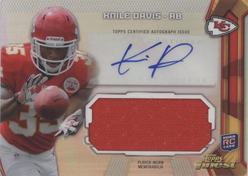 2013 Topps Finest Knile Davis #AJR-KD