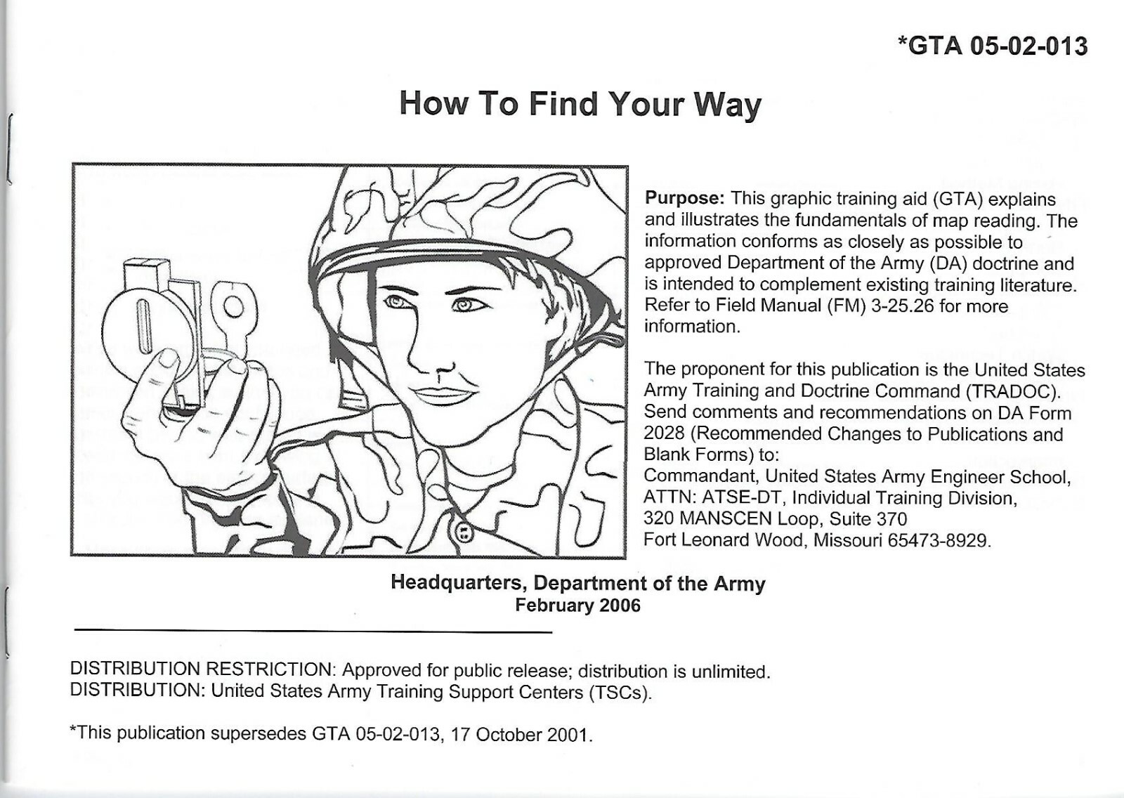 how-to-find-your-way-explains-basic-map-reading-training-aid-2006-ebay