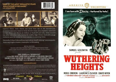 Wuthering Heights ~ DVD ~ Merle Oberon, Laurence Olivier
