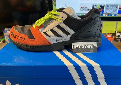 IRAK NYC × ADIDAS ORIGINAL - ZX8000GTX Size 10.5 - adidas IRAK x ZX 8000 GTX A-ZX Series - Black