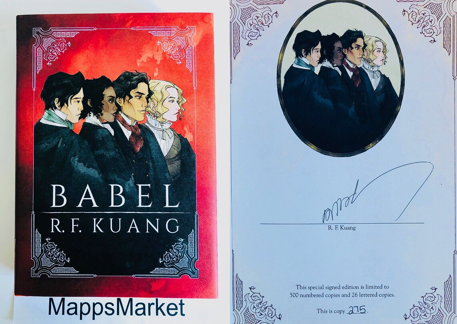 SIGNED Babel by R.F. Kuang SUBTERRANEAN PRESS LIMITED