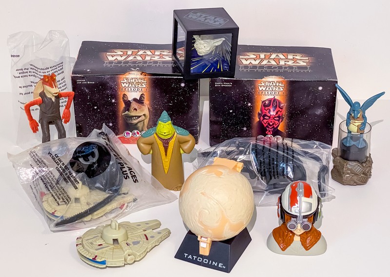 STAR WARS Episode 1 Phantom Menace 99 Trilogy 96 Taco Bell