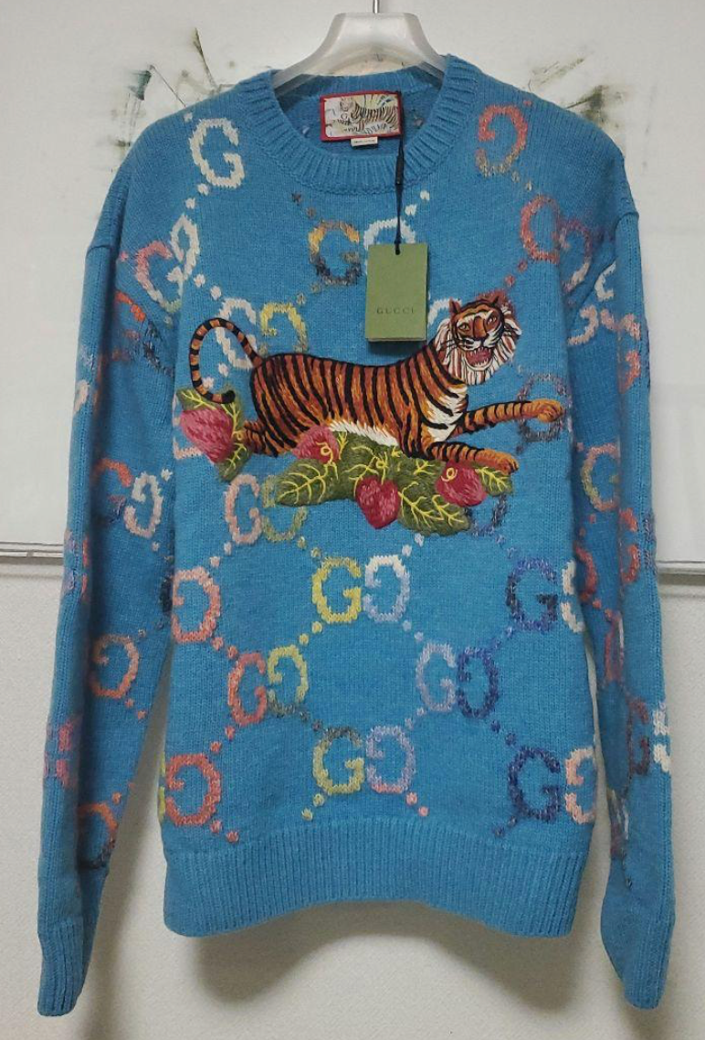 Gucci Animalium Wool Sweater　新品未使用 Gucci Animalium Wool Sweater 新品未使用 - メルカリ