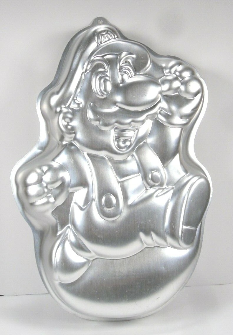 Nintendo Mario - Super Mario Bros - Wilton Cake Pan 1989