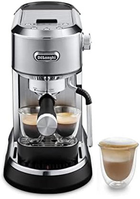 Dedica Maestro EC900.M, Compact Coffee Machine with Milk Frother, Barista Pump E